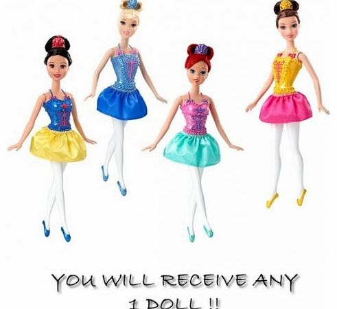 Disney Princess Belle, Cinderella, Snow White, Ariel 11 Inch Assorted Dolls (Supplied Any 1)