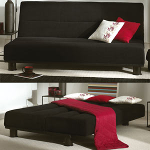 , Triton, Sofa Bed in Black