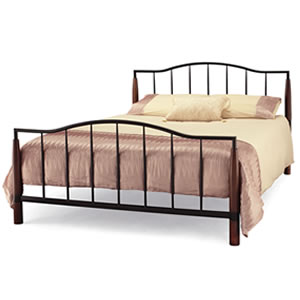 (ND) Serene , Cosmo, 5FT Kingsize Metal Bedstead