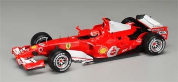 1:18 Scale Minichamps Ferrari F2006 M Schumacher Due 09/06