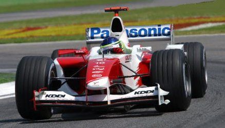 1:18 Scale Panansonic Toyota Racing 2004 Showcar - C. Da Matta Limited Edition -