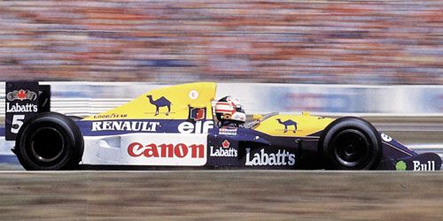 1-18 Scale 1:18 Scale Williams Renault FW14 - N.Mansell -