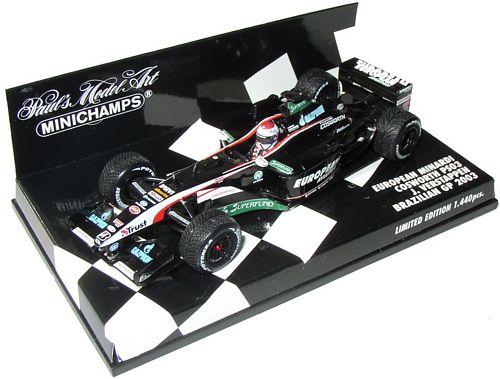 1-43 Scale 1:43 Minichamps Minardi Ford PS03 Verstappen