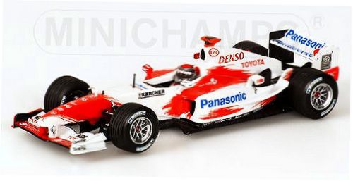 1-43 Scale 1:43 Minichamps Toyota TF104 Japanese Grand Prix 2004 - J. Trulli Coming Soon!! Pre-Order Today!
