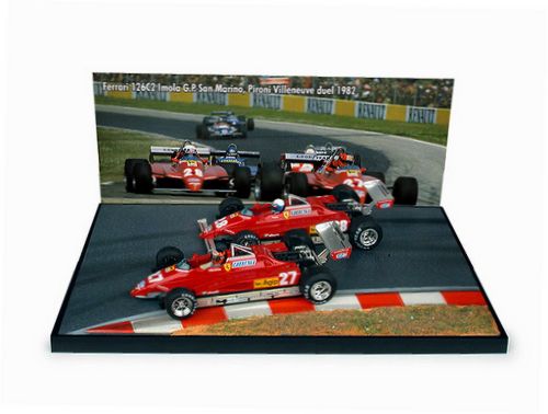 1-43 Scale 1:43 Model Ferrari 126C2 2 Car Set Imola GP