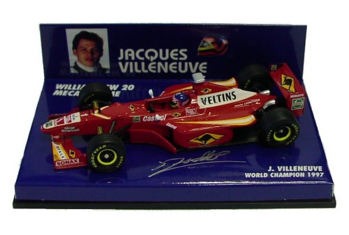 1-43 Scale 1:43 Model Williams FW 20 Mecachrome J.Villeneuve World Champion - (Signed)