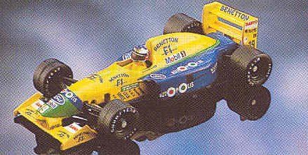 1:43 Scale Benetton Ford B191 - M.Schumacher -
