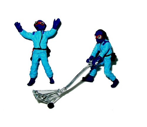 1-43 Scale 1:43 Scale Lead Pit Crew Figures
