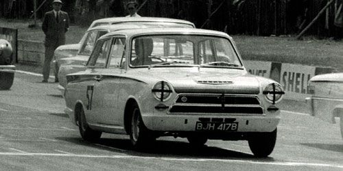 1:43 Scale Lotus Ford Cortina MK1 Team Lotus Crystal Palace 1964 -