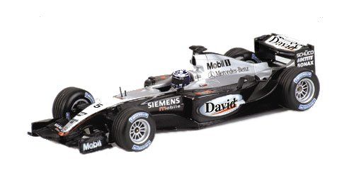 1-43 Scale 1:43 Scale McLaren Mercedes MP4/18 Test Car - D. Coulthard