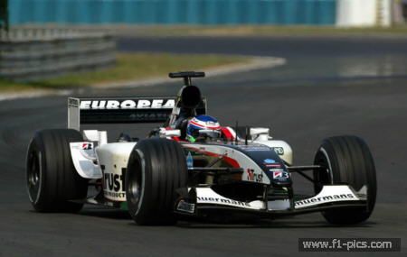 1:43 Scale Minardi PS03 Test Driver 2003 - G.Bruni -