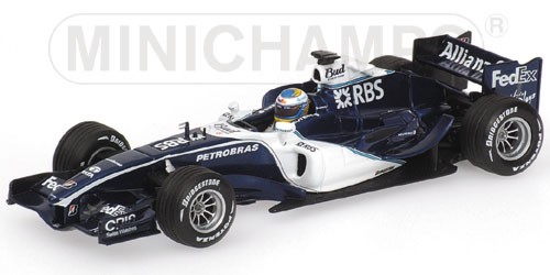 1-43 Scale 1:43 Scale Minichamps Williams F1 Team 2006 Show Car N Rosberg