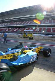 1:43 Scale Renault F1 Team R23 Test Driver 2003 - F.Montagny -