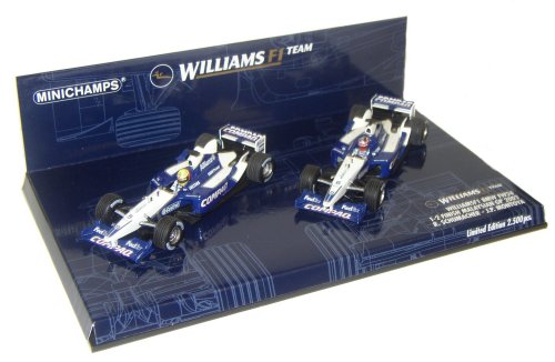 1:43 Scale Williams BMW FW24 Malaysian GP 1-2 Twin Set - Ltd. Ed. 2-500 pcs - Ralf Schumacher & Jua