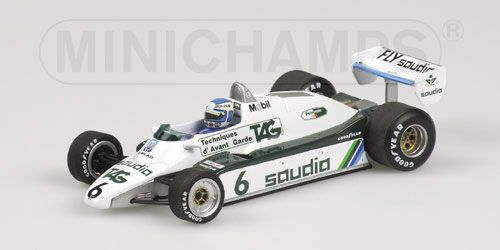 1:43 Scale Williams Ford FW08 WC 1982 - K.Rosberg Limited Edition -