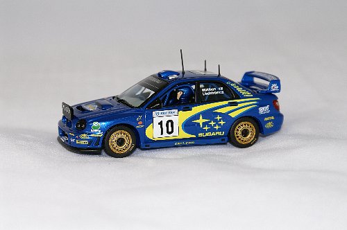 1-43 Scale Subaru WRC 1:43 Sweden 2002 Car Ltd Ed.