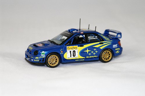 1-43 Scale Subaru WRC 1:43 WRC Montecarlo 2002