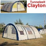 10T Clayton 4 berth tunnel tent removable frontwall NEW