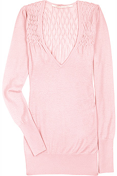 12th Street by Cynthia Vincent Pewter cashmere sweater