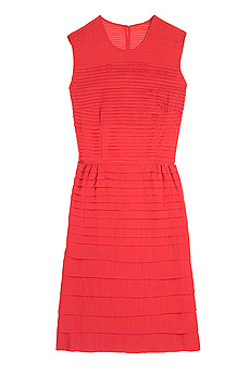 12th Street by Cynthia Vincent Pintuck cotton dress
