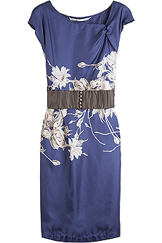 12th Street by Cynthia Vincent Sketch print dress