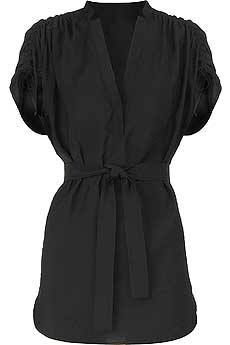 12th Street by Cynthia Vincent Vacation Cockatoo shirt dress