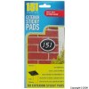 151 Exterior Sticky Pads 20mm x 20mm Pack of 80