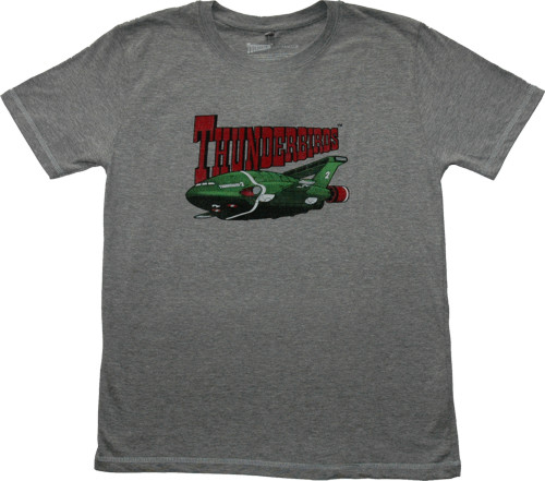 Men` Grey Thunderbird 2 T-Shirt from Vacant
