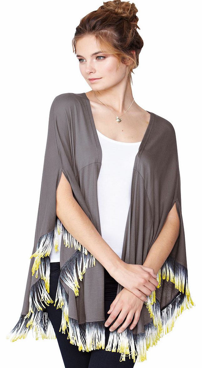18 and East Stella Fringe Jacket