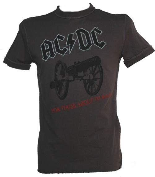 Men` AC/DC Canons T-Shirt from Amplified Vintage