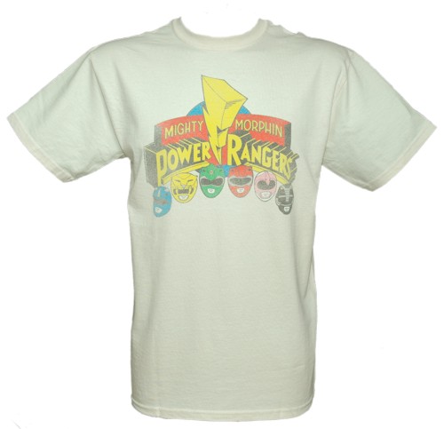 1962 Men` Power Rangers Helmets T-Shirt