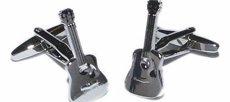 1StopShops Acoustic Guitar Style Cufflinks