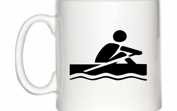 1StopShops Rowing Athletics Symbol Design 10oz Mug