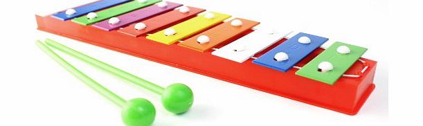 1to1music Colourful Childrens Toy Glockenspiel Xylophone   Free Beaters