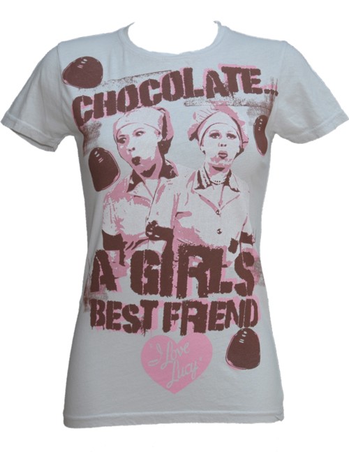2139 Girl` Best Friend Ladies I Love Lucy T-Shirt from American Classics