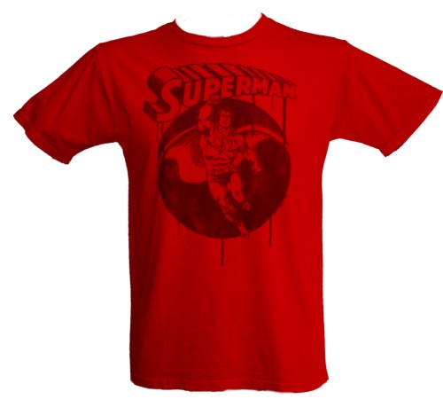 2170 Flying Superman Men` T-Shirt from Junk Food