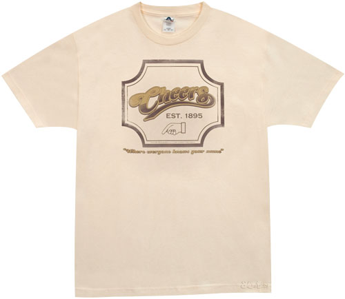 2299 Men` Cheers Logo T-Shirt from American Classics