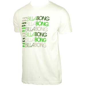 2452 Mens Billabong Duplicate T-Shirt. White
