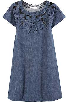 3.1 Phillip Lim Denim trapeze dress