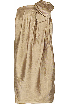 3.1 Phillip Lim Orchid strapless dress