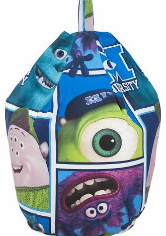 3 CUFT Disney Pixar Monsters University Inc Cotton Seat Chair Bean Bag with Filling