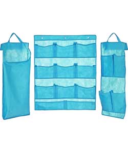 3 Piece Storage Set - Blue