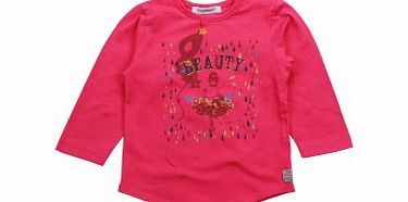3 Pommes Toddler Girls Long Sleeved T-Shirt in