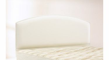 3`0 Single Malibu Headboard - White