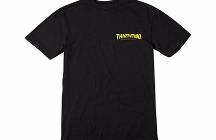 32 Thirty Two Shred And Destroy Mix T-Shirt - Black