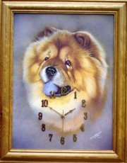 365 Calendars 2006 Chow Chow clock
