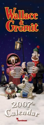 Wallace and Gromit-Slim 2006 Calendar