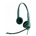GN2000 Narrowband Duo Noise Cancelling Headset with free curly Smartcord