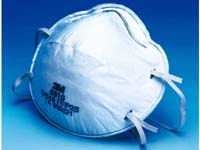 3M cup shaped FFP2 dust and mist respirator