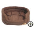 40 Winks COMFURT OVAL CAT SLEEPER SUEDE (CHOC